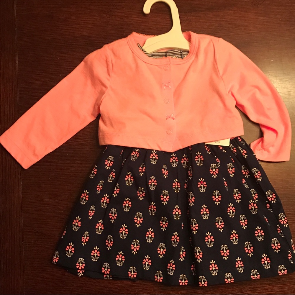 Carter's Dress Set 6-9 Month, NWT